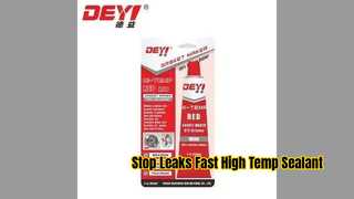 Sealant Suhu Tinggi Pembuat Gasket Silikon RTV Tugas Berat