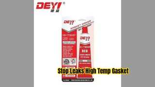 Pembuat Gasket Silikon RTV Hitam Tugas Berat Sealant Suhu Tinggi
