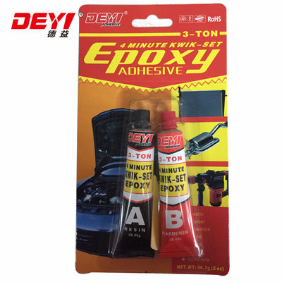 5 menit Epoxy Adhesive untuk Clear/Light Yellow Bonding of White and Black Materials