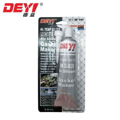 Grey RTV Silicone Sealant Untuk Joint Surface Of Plain Flange Dan Mechanism Cover Plate