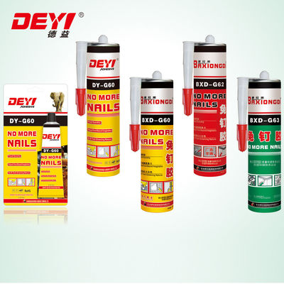 Konstruksi kuku bebas kuku cair perekat untuk kayu dan papan MDF