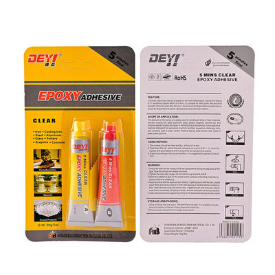 12 Bulan Shelf Life Quick Set 5 Menit Clear Art Epoxy Resin Perekat Untuk Kerajinan