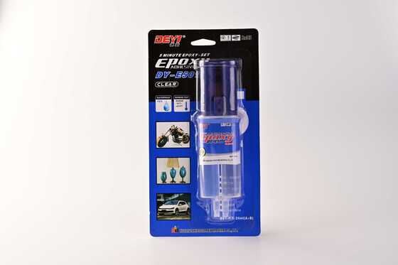 Perekat Epoxy Dua Bagian. Perekat AB Kekuatan Tinggi untuk Logam, Plastik, Kayu & Keramik.