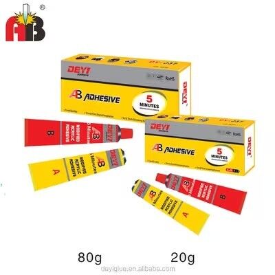Perekat Akrilik AB Berkualitas Industri Modifikasi   3-5 Min Quick Set untuk Pengikat Konstruksi