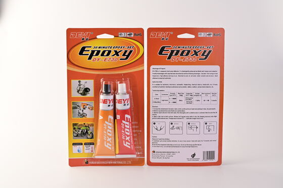 30 menit cepat mengeras Hitam Dan Putih Epoxy Glue AB Kekuatan Tinggi Waterproof Resin Adhesive Untuk Perbaikan Logam Dan Plastik