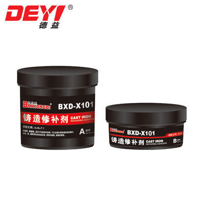 Kekuatan tinggi Single Component Cast Repair Epoxy Resin Adhesive Wear Resistant Metal Adhesive Untuk Mesin Industri