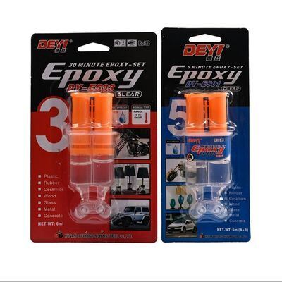30 menit cepat mengeras profesional transparan Epoxy resin sistem kekuatan tinggi lem tahan air untuk meja dan kerajinan