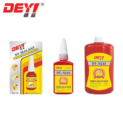Threadlocker Sealant Adhesive Anaerob Blue Glue Dengan Viscosity Rendah