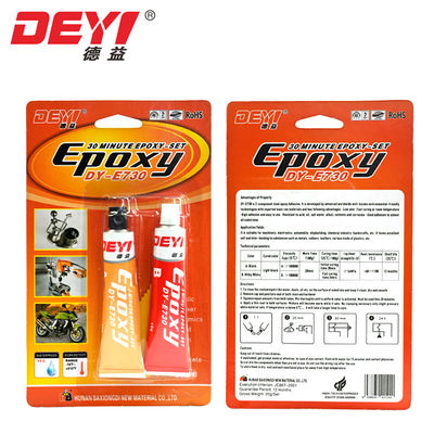 30 menit resin perekat Epoxy AB lem 2 Komponen Hitam Dan Rasio Putih 1:1