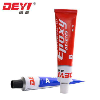5 Menit Perekat Epoxy Pengering Cepat Gel Hitam Dan Putih Untuk Mesin Listrik