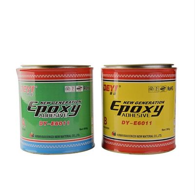 12 Bulan Jangka Panjang DEYI Dua Bagian Lapisan Epoxy Resin Adhesive untuk Kulit Sepatu