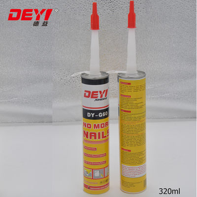Pengangkutan Kekuatan tinggi Tidak ada lagi kuku Grab Adhesive Cairan kuku Sealant Universal