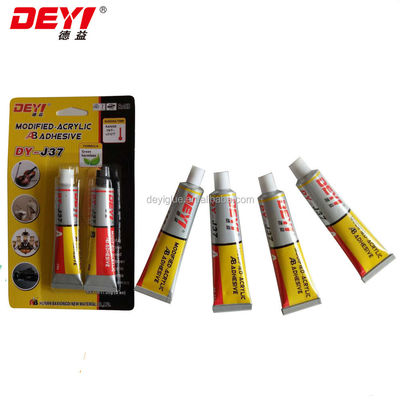Kekuatan tinggi AB Adhesive Epoxy Steel Ketahanan suhu -60 hingga 100 5 Min Waktu penyembuhan