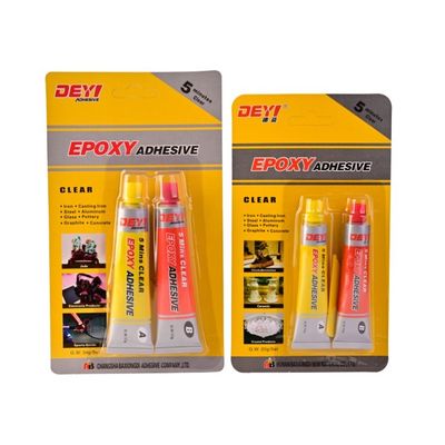 Saringan Pengeras Cepat Lem Epoxy AB Resin Jelas Untuk Keramik Dan Mainan Kayu