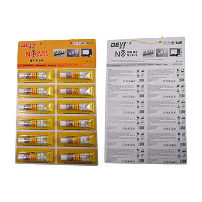 Multipurpose Putih 22,8g kuku bebas Sealant Liquid Glue Untuk Handuk Hook Multipurpose