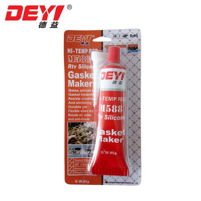 230-391-5 RTV Biru Pembuat Gasket Silikon Untuk Mekanisme Flange Dan Tutup Plat Sealing