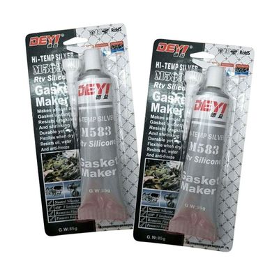 230-391-5 RTV Biru Pembuat Gasket Silikon Untuk Mekanisme Flange Dan Tutup Plat Sealing