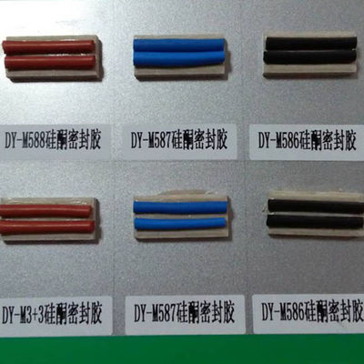 230-391-5 RTV Biru Pembuat Gasket Silikon Untuk Mekanisme Flange Dan Tutup Plat Sealing