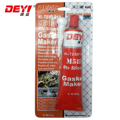 Pembuat Gasket Silikon RTV Bersuhu Tinggi Warna Biru Mudah Digunakan Dan Pemasangan yang awet