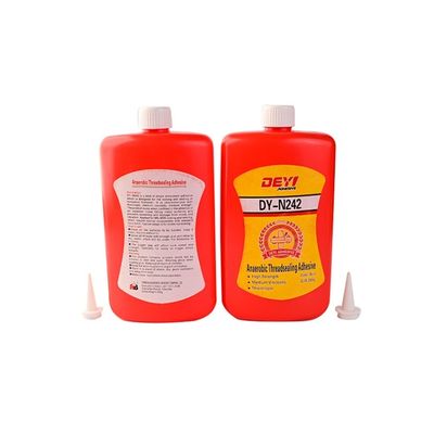 12 Bulan Shelf Life Metakrilat Kekuatan Sedeng Katup Sudut Anaerobik Adhesive Threadlocker Biru