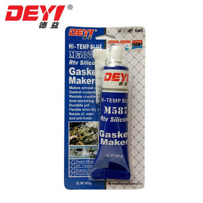 Grey RTV Silicone Sealant Untuk Joint Surface Of Plain Flange Dan Mechanism Cover Plate