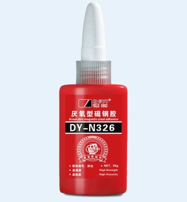 Warna Kuning Baja Magnetik Anaerobik Threadlocking Adhesive Dengan Ikatan Kuat