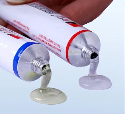 Akrilik Bahan Utama Kristal Bening AB Perekat Klip Untuk Adhesif Kuat Untuk PVC