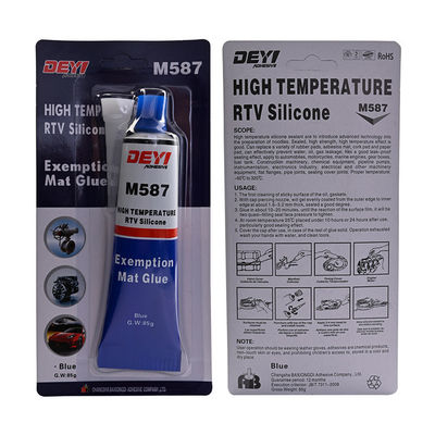 RTV Silikon Gasket Resistant Minyak dengan Sertifikat SGS dalam Warna Biru