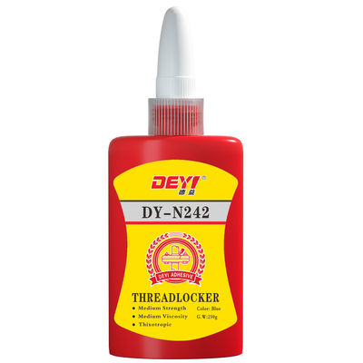 Medium Strength Self Locking N242 Screw Thread Locking Glue Untuk Pemegang Benang Logam