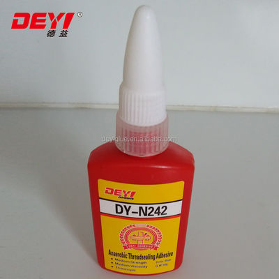 Medium Strength Self Locking N242 Screw Thread Locking Glue Untuk Pemegang Benang Logam
