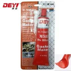 85g Industri suhu tinggi Gasket Maker RTV Silicone Sealant Untuk tutup katup