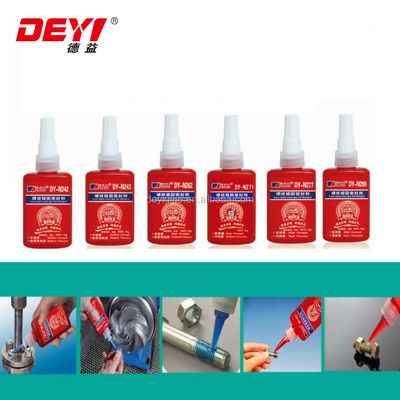 Medium Strength Self Locking N242 Screw Thread Locking Glue Untuk Pemegang Benang Logam