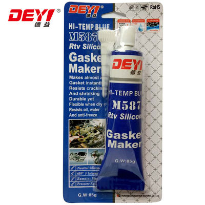 Mesin Mobil Suhu Tinggi Grey RTV Silikon Gasket Maker -60-320C Dengan Neutral