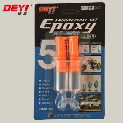 Industri Kimia Epoxy Adhesive Epoxy Resin Kit Waktu pengerasan 5 menit