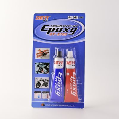 Bahan baku utama lainnya 5 menit Epoxy Resin Adhesive AB Lem untuk logam dan kaca