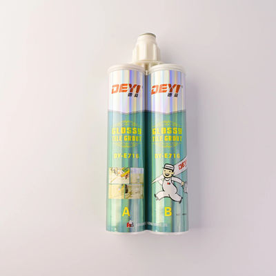 Waterproof Acid Alkali Resistant Colored Epoxy Grout Bahan baku utama Epoxy 400ml