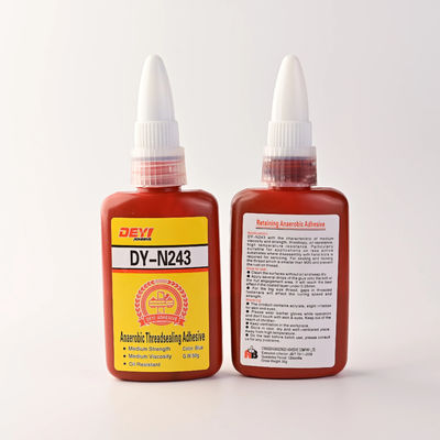 Anticorrosion Blue N243 Screw Threadlocker Adhesive Thread Holder Kekuatan Menengah Kunci Benang Logam Tekat