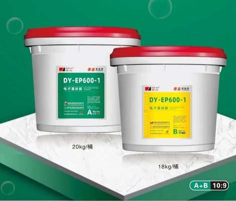 Perekat Potting Potting Tegangan Menengah Tinggi 10-9 Rasio Pengeringan pada 85C/3-5H 105C/6-8H
