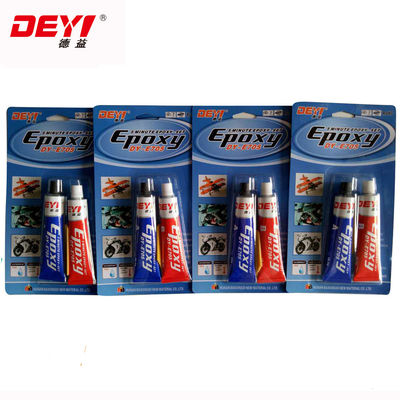Perekat Epoxy AB yang Mengeras Cepat Kekuatan tinggi untuk logam, kaca, dan plastik.
