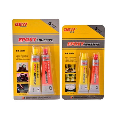 Lem Syringe Epoxy AB 24ml Lem Tahan Minyak Tahan Asam Perekat Epoxy Dua Komponen
