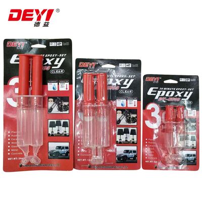 30 Menit Clear Putter Dua Komponen Epoxy Resin Adhesive
