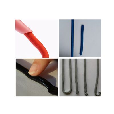 Black High Temperature Resistance RTV Silicone Sealant Gasket Maker dengan Acetoxy Neutral Curing untuk Multi-Surface Adhesion