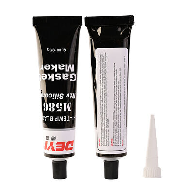 85g Black Acid Resistant Silicone Sealant Gasket Maker dengan ketahanan suhu 320°C pada harga pabrik