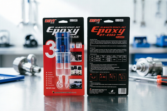 Epoxy AB Glue non toxic eco friendly adhesive featuring exceptional bonding strength and resistance to oil acid alkali for industrial
