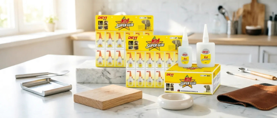 Rapid Cure 502 Super Glue dengan waktu penyembuhan awal 15 sampai 20 detik dan umur simpan 12 bulan memastikan kuat dan ikatan