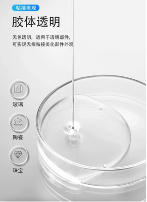 Kristal jelas cepat mengeras Gelembung bebas Epoxy resin lem untuk River Tables & DIY Kerajinan
