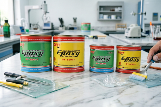 Lem Epoxy AB Bau Rendah, Perekat Struktural untuk Aplikasi Industri Profesional