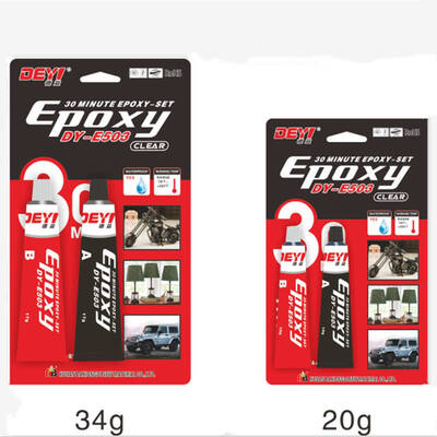 Eco-Friendly & Non-Toxic Epoxy AB Glue Kekuatan Luar Biasa Perekat Industri Tahan Minyak, Asam & Alkali
