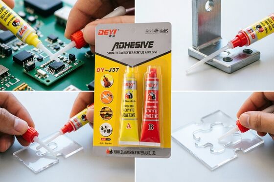 Home Repair Modified Acrylic Adhesive ♪ Strong Bond & Temperature Resistant Glue untuk penggunaan sehari-hari