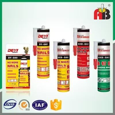Perekat Anti-jamur dengan Adhesif Kuat dengan Formula Cairan Bebas Pelarut